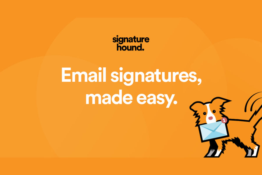Une belle signature pour vos emails avec loutil gratuit Signature Hound